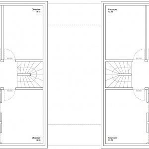 DOMDIDIER : 5 VILLAS INDIVIDUELLES, 3 APPARTEMENTS