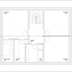 DOMDIDIER : 5 VILLAS INDIVIDUELLES, 3 APPARTEMENTS