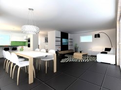 Salon - Cuisine