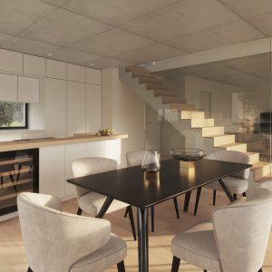 Gumefens - Superbe Villa Moderne avec Vue Panoramique à Vendre