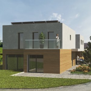 2 Villas contigües à Vuisternens-en-Ogoz